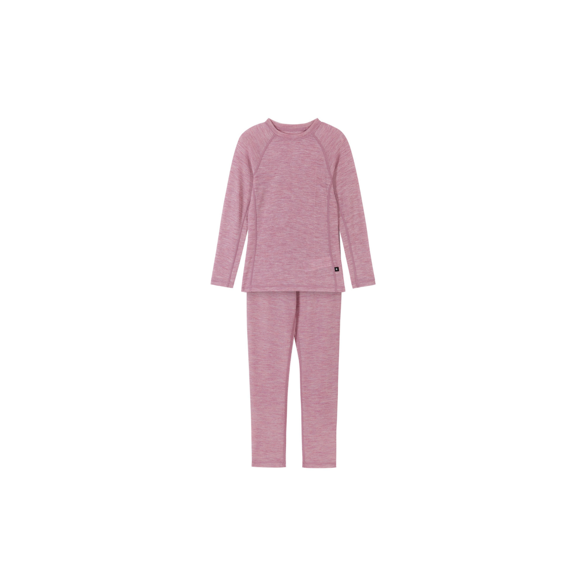 Set Termic din Lana Merino Kinsei, Roz