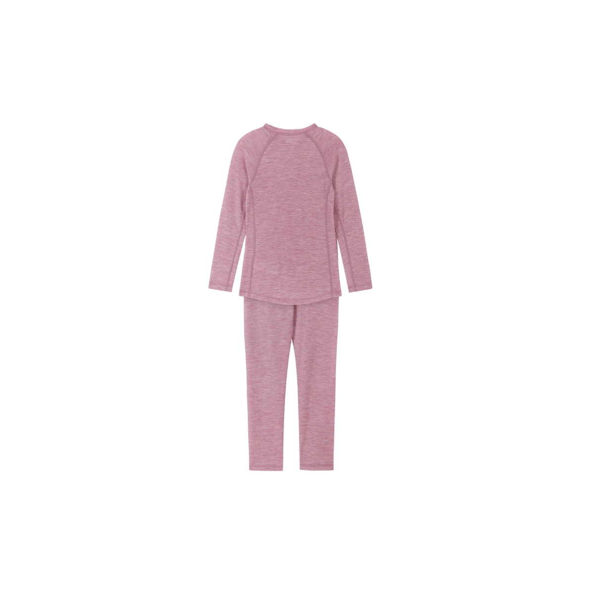 Set Termic din Lana Merino Kinsei, Roz