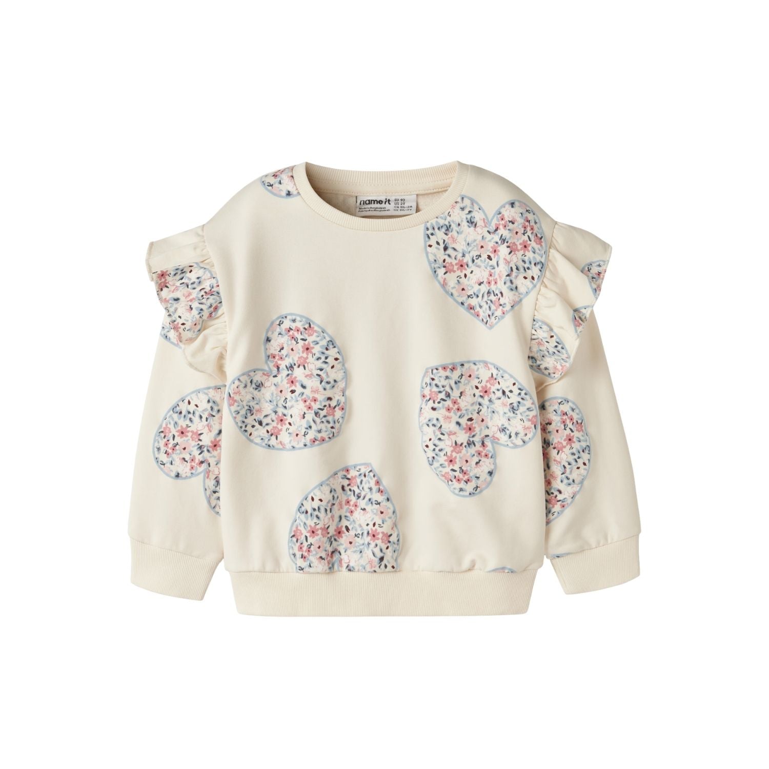 Bluza Sport cu Volane Kiwile, Alb