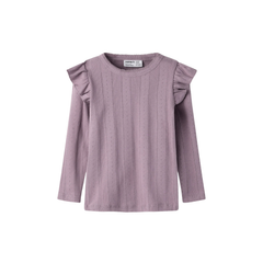Bluza cu Maneca Lunga Julia, Mov