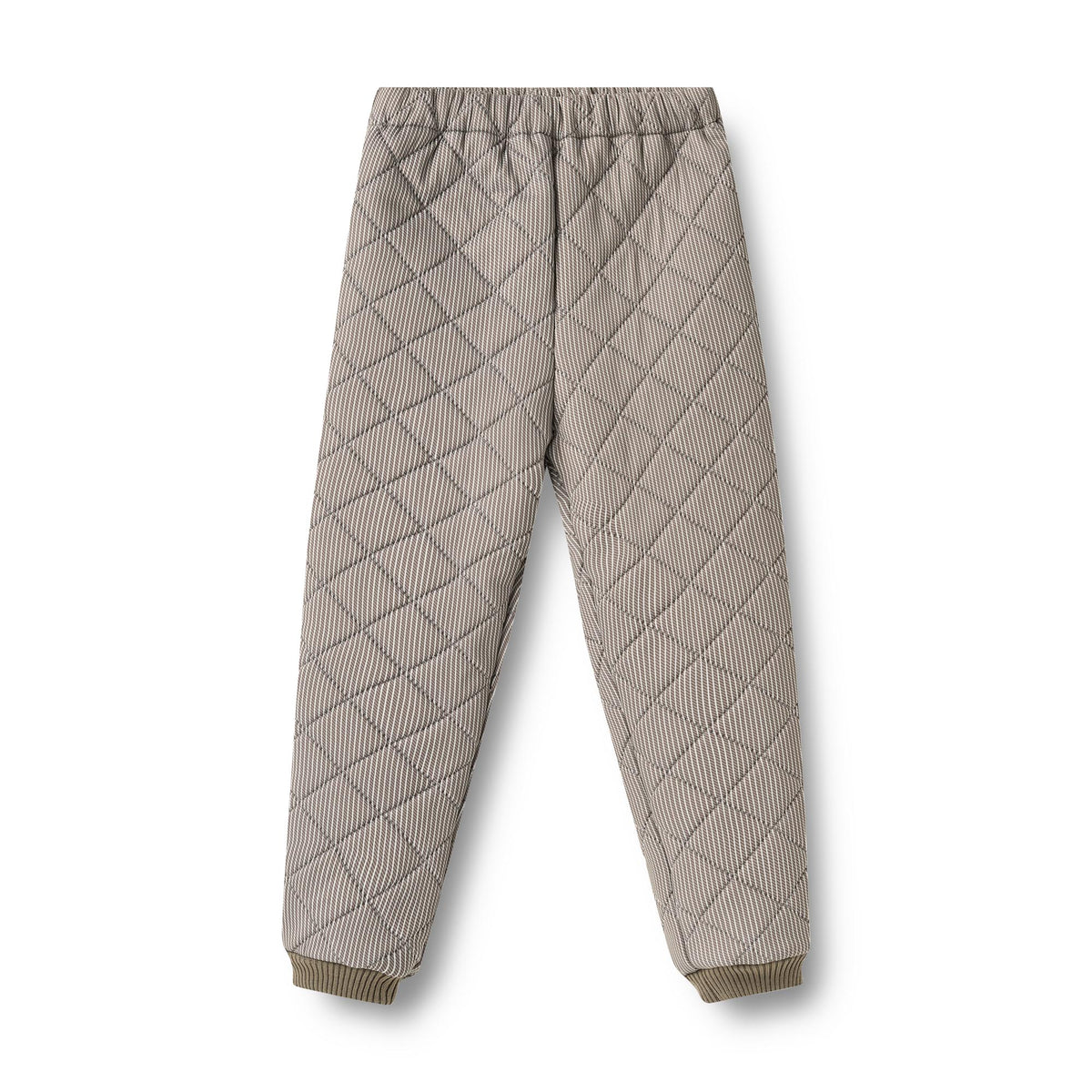 Pantaloni Termici Alex cu Dungi, Maro