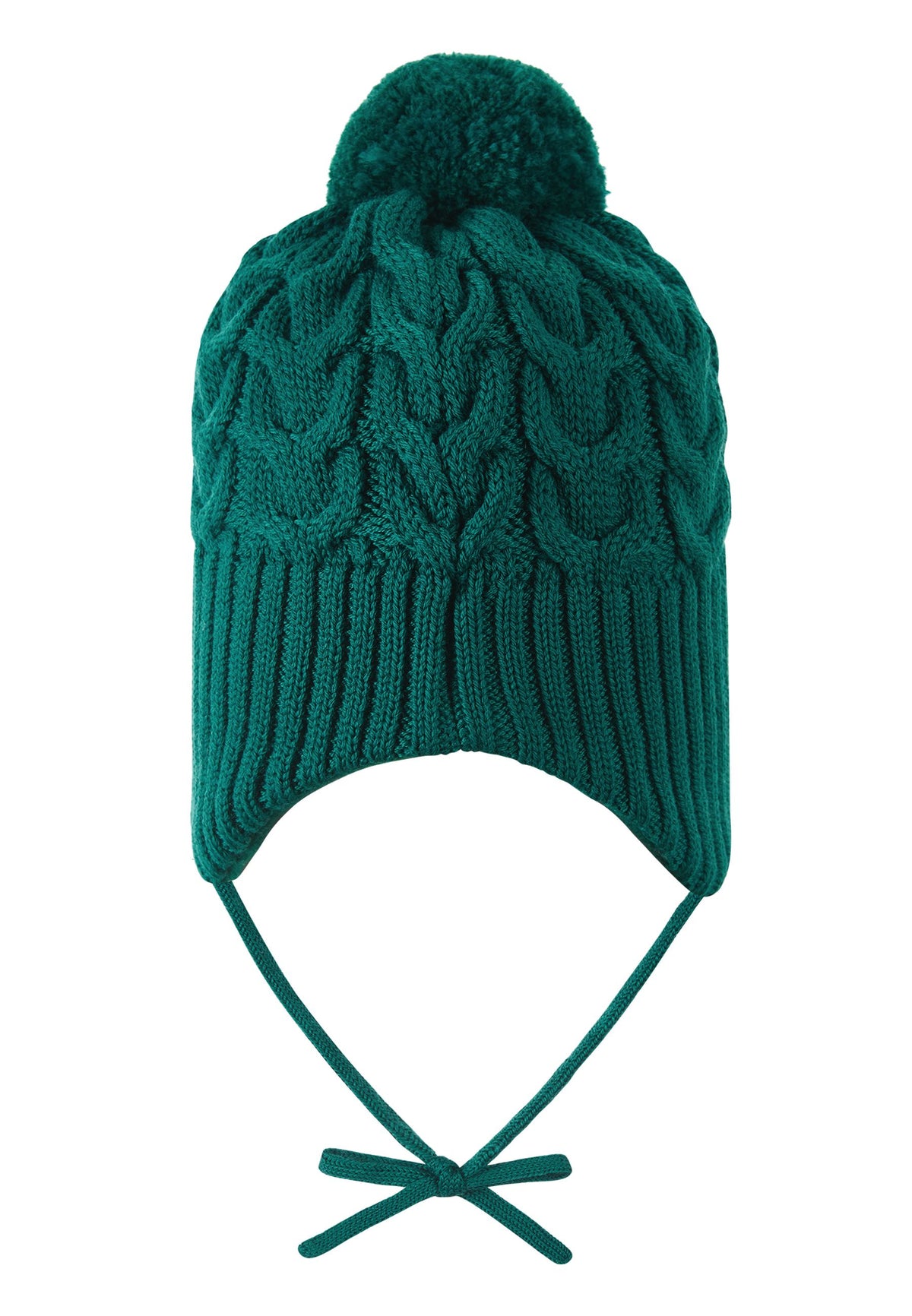 Caciula Tricotata din Lana Merino Paljakka, Verde
