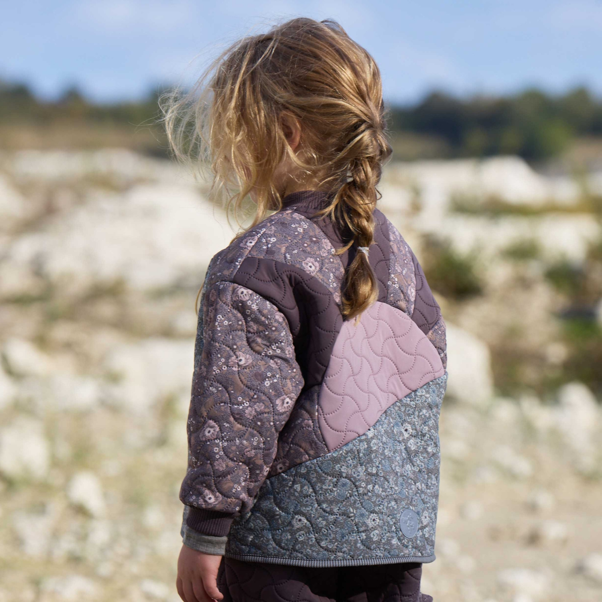 Geaca Termica Nanna cu Imprimeu Patchwork