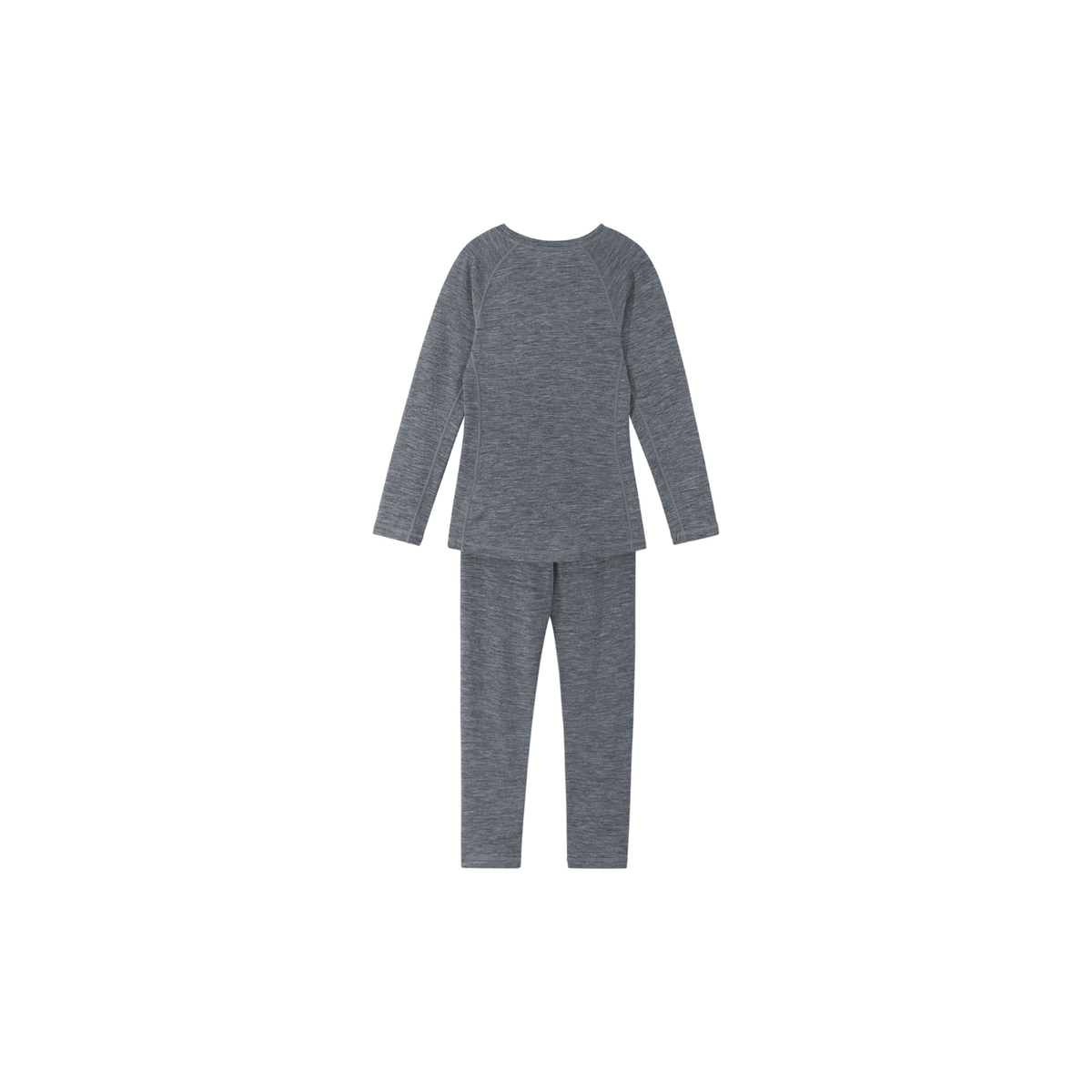 Set Termic din Lana Merino Kinsei, Gri Melange