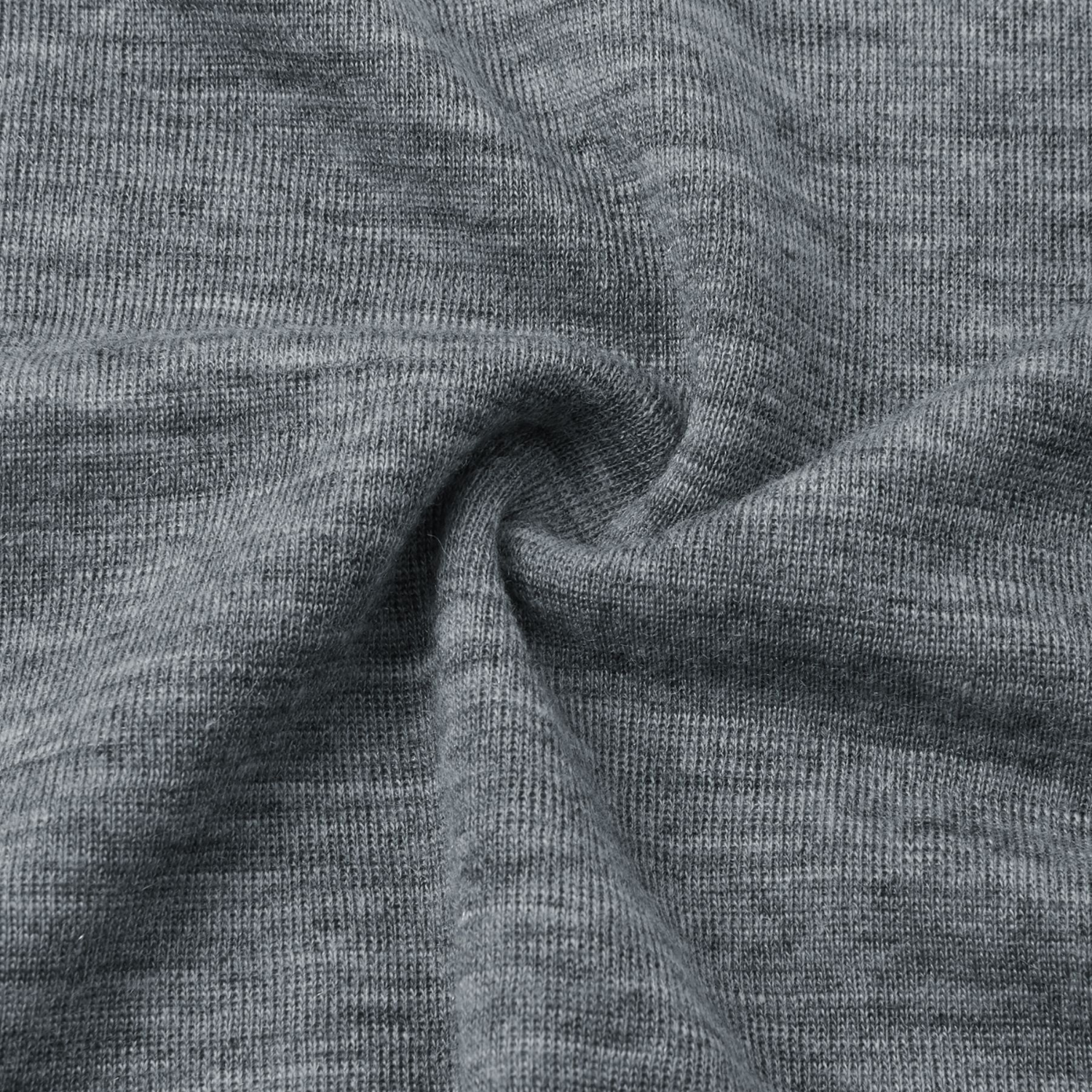 Set Termic din Lana Merino Kinsei, Gri Melange
