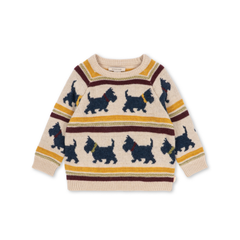 Pulover Tricotat din Lana Belou Piccolo Scottie