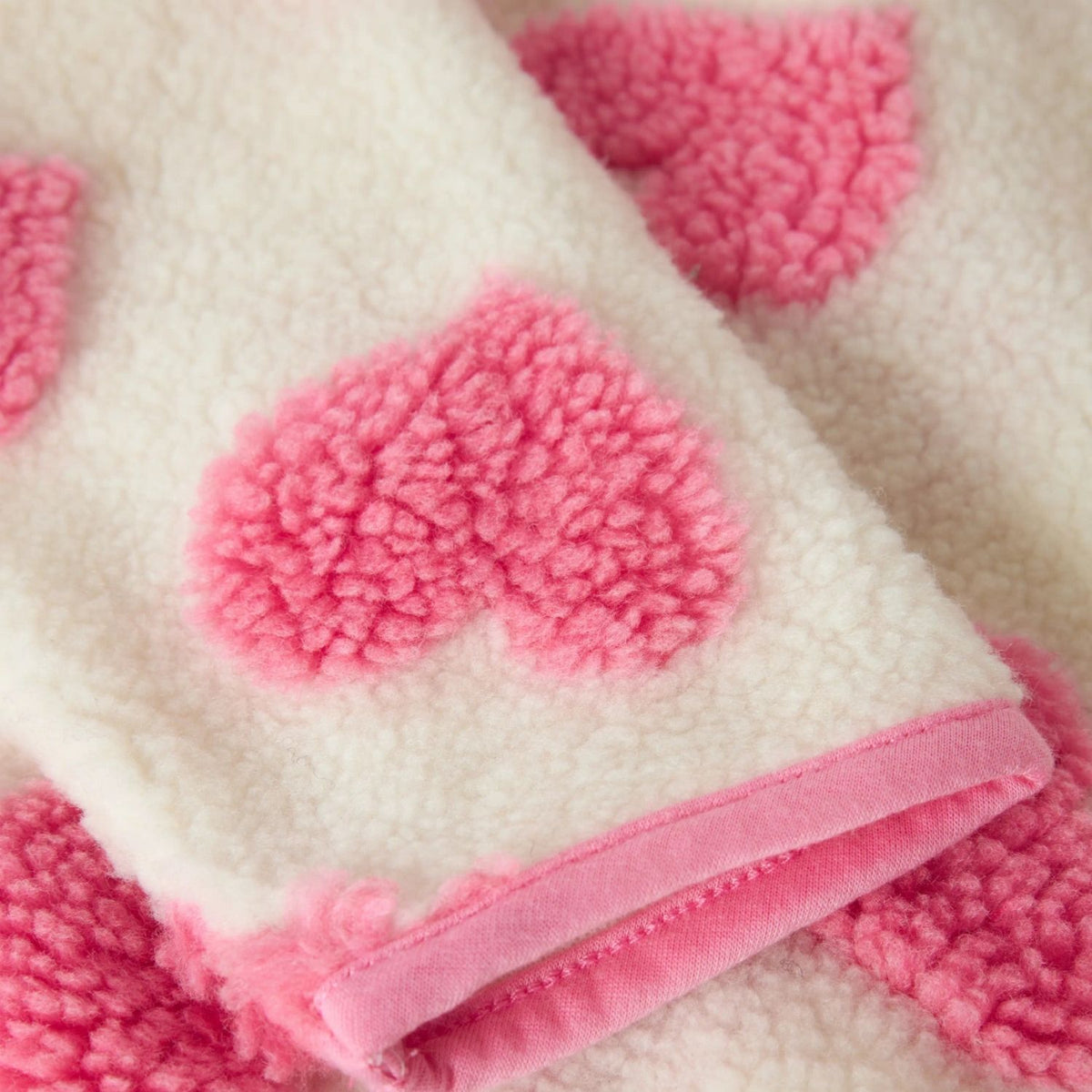 Cardigan din Fleece Lara, Alb