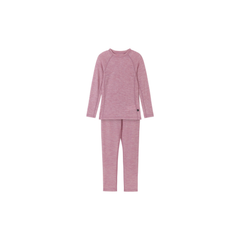 Set Termic din Lana Merino Kinsei, Roz