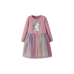 Rochie Midi cu Tul Jolina My Little Pony, Mov