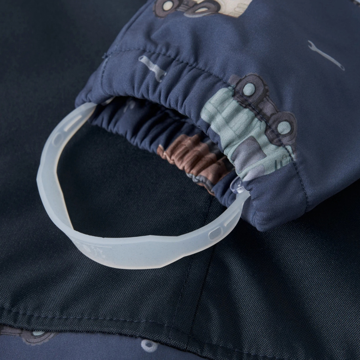 Combinezon Softshell Alfa cu Imprimeu, Albastru