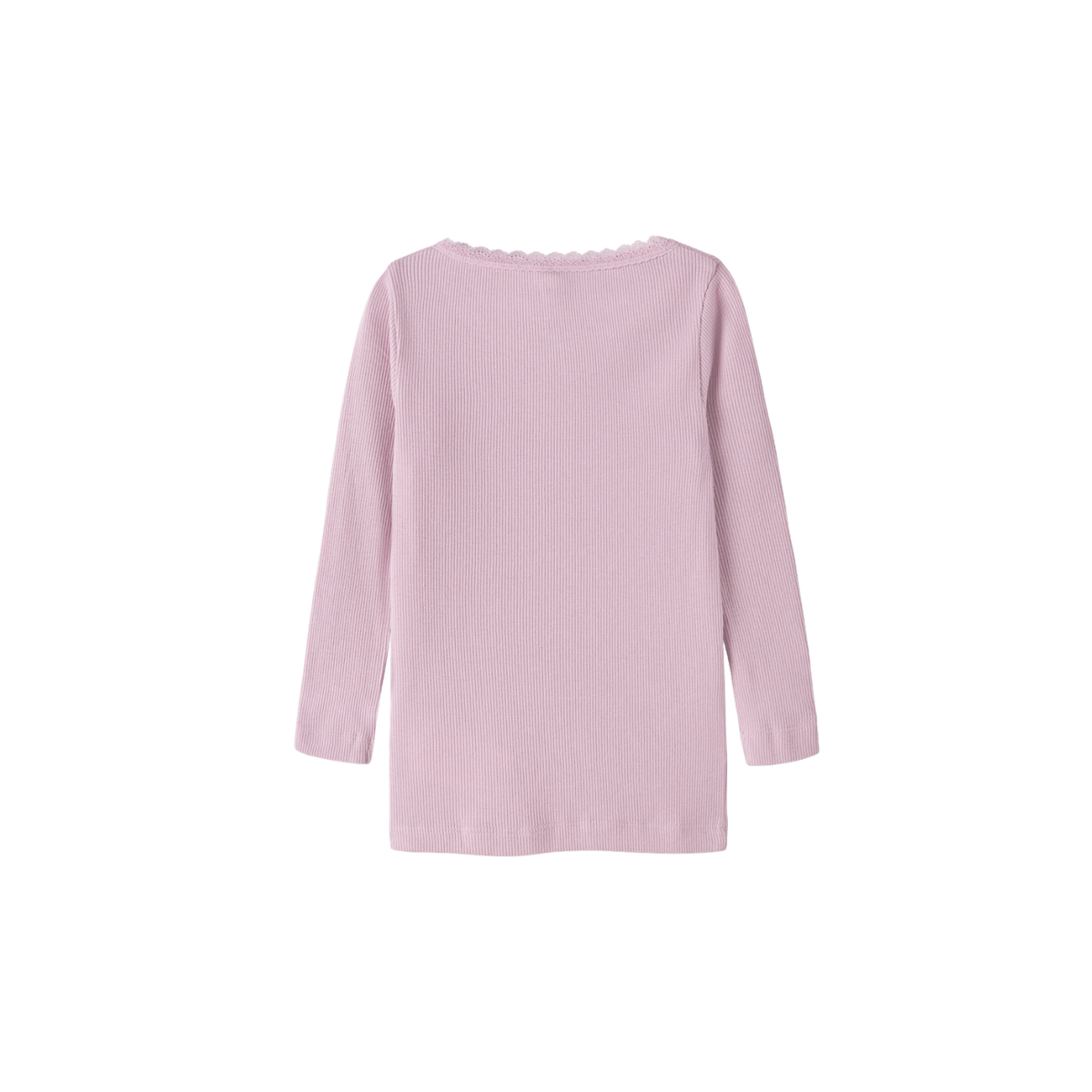 Bluza cu Maneca Lunga si Dantela Kab, Mov
