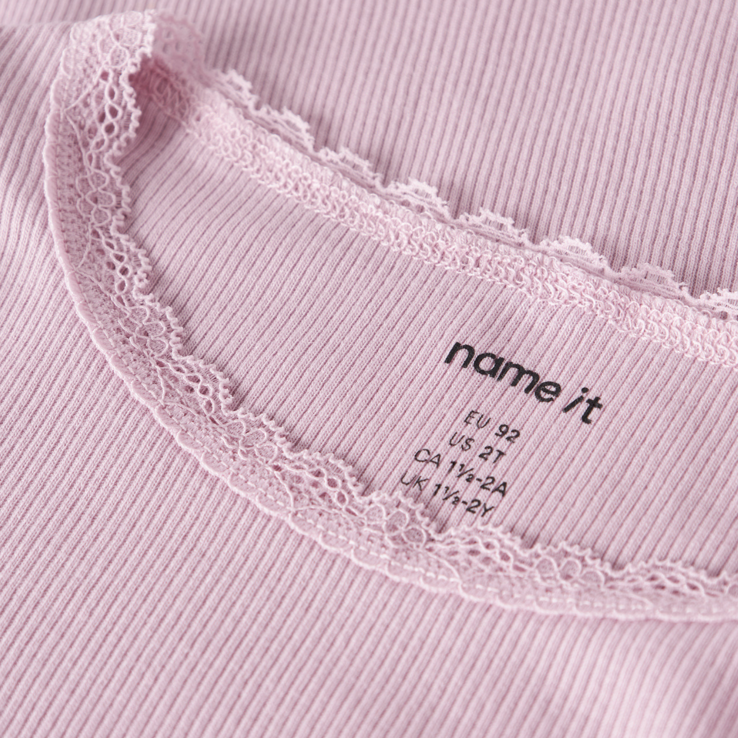 Bluza cu Maneca Lunga si Dantela Kab, Mov