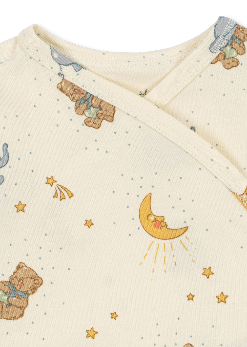 Body cu Maneca Lunga din Bumbac Organic, Cucciolo