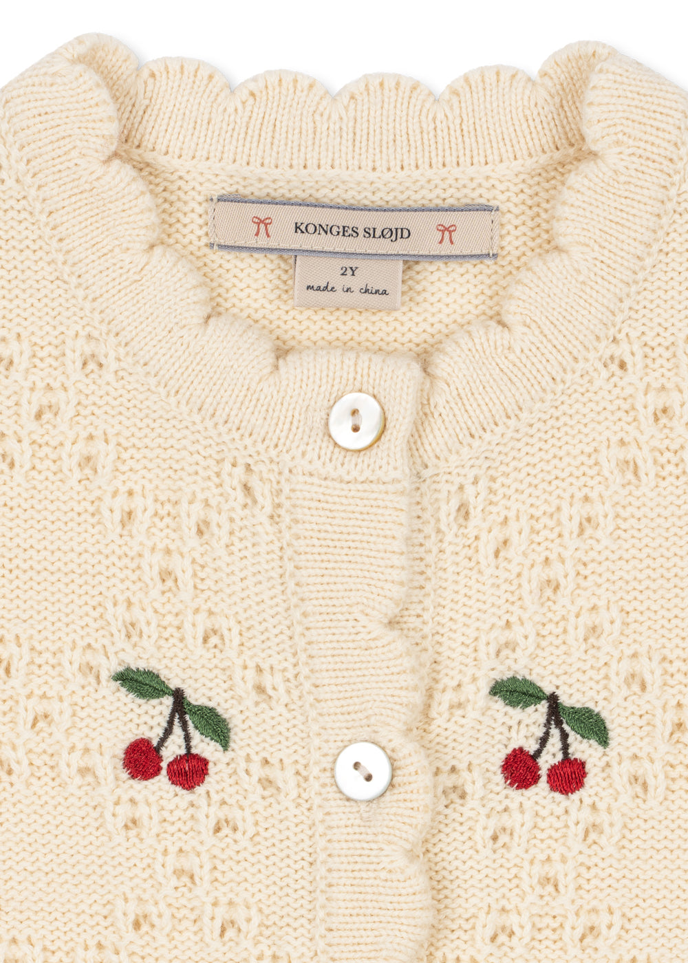Cardigan Tricotat din Lana Cocolo, Bej