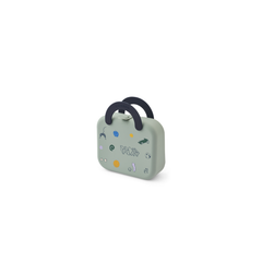 Cutie Pliabila pentru Gustare din Silicon Elara, Verde Menta