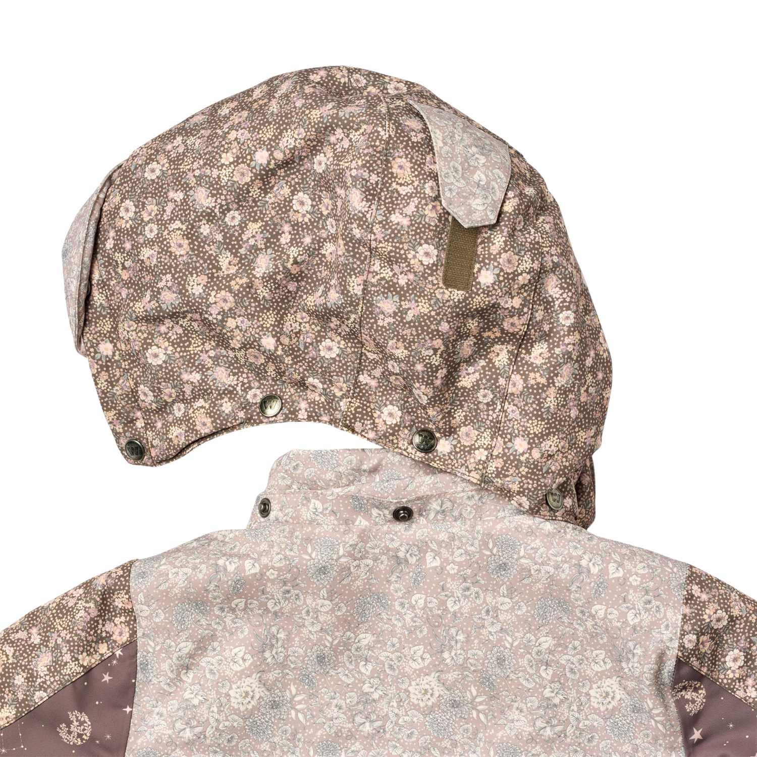 Geaca Tehnica Lausto cu Imprimeu Patchwork, Roz
