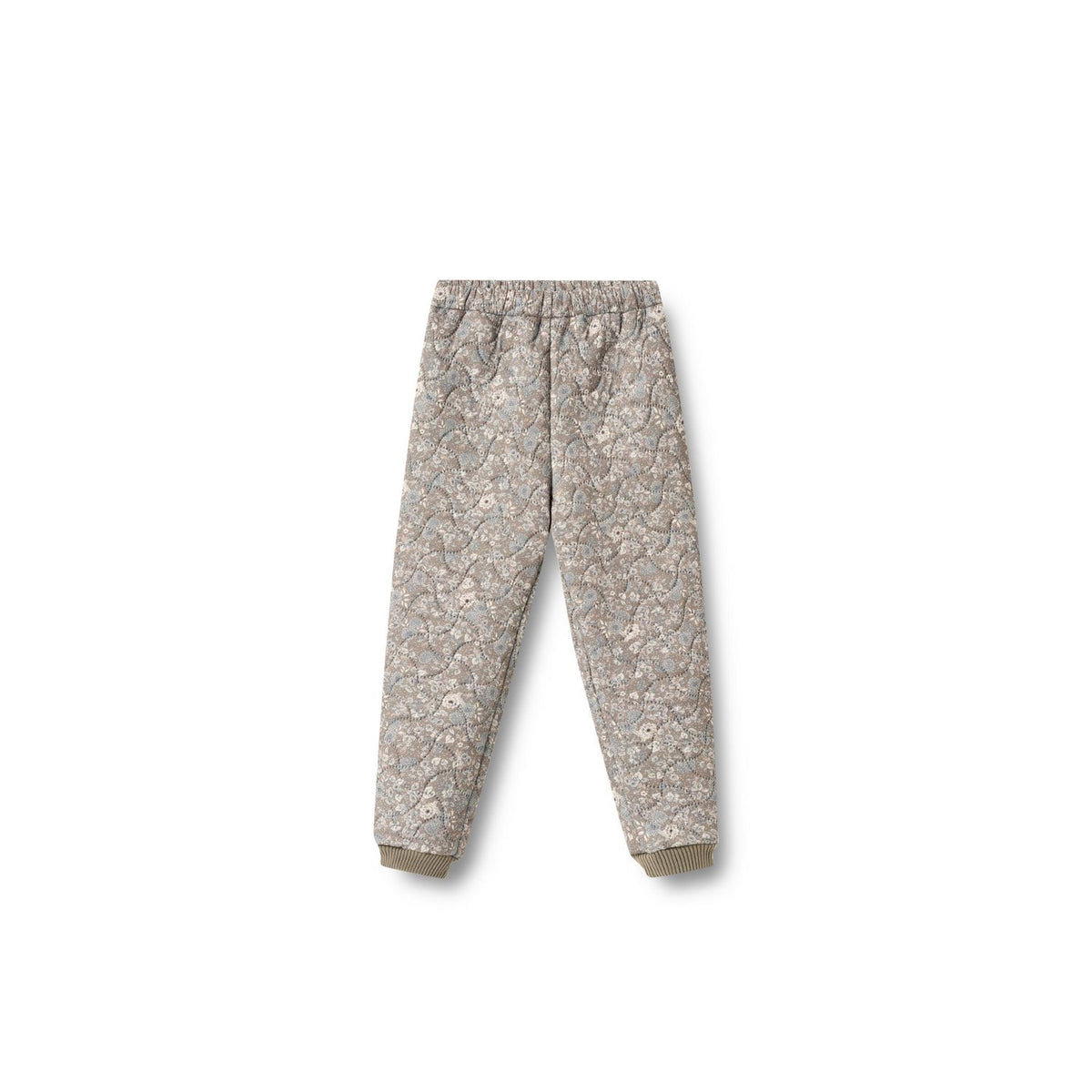 Pantaloni Termici Alex cu Imprimeu Floral, Gri