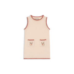 Rochie Tricotata din Lana Collette, Roz