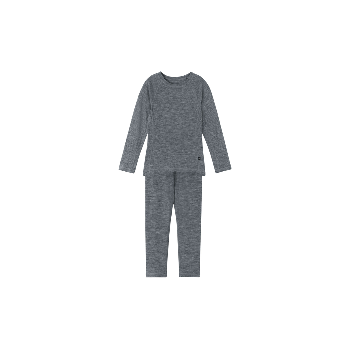 Set Termic din Lana Merino Kinsei, Gri Melange